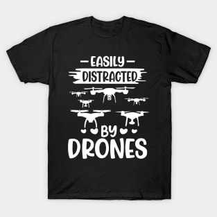 Easily Distracted By Drone Vintage T-Shirt